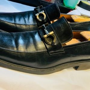 Salvatore Ferragamo Athos 2 Gancini Dress Loafers